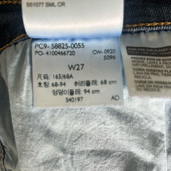 Levi’s 724 High Rise Straight Crop size 27 - Picture 9 of 9